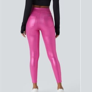 HALARA Shiny Pink Leggings